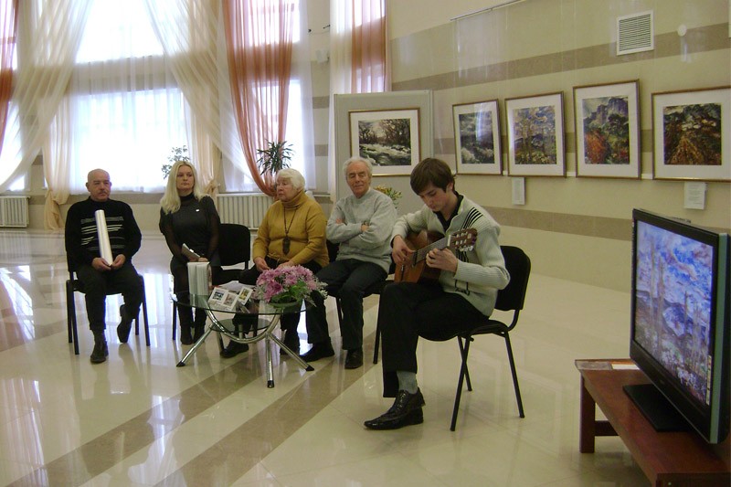 Вечер памяти и выставка живописи Якова Басова