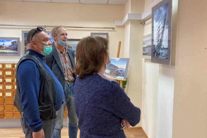 Открытие фотовыставки Сергея Малышева «Крымская жемчужина»